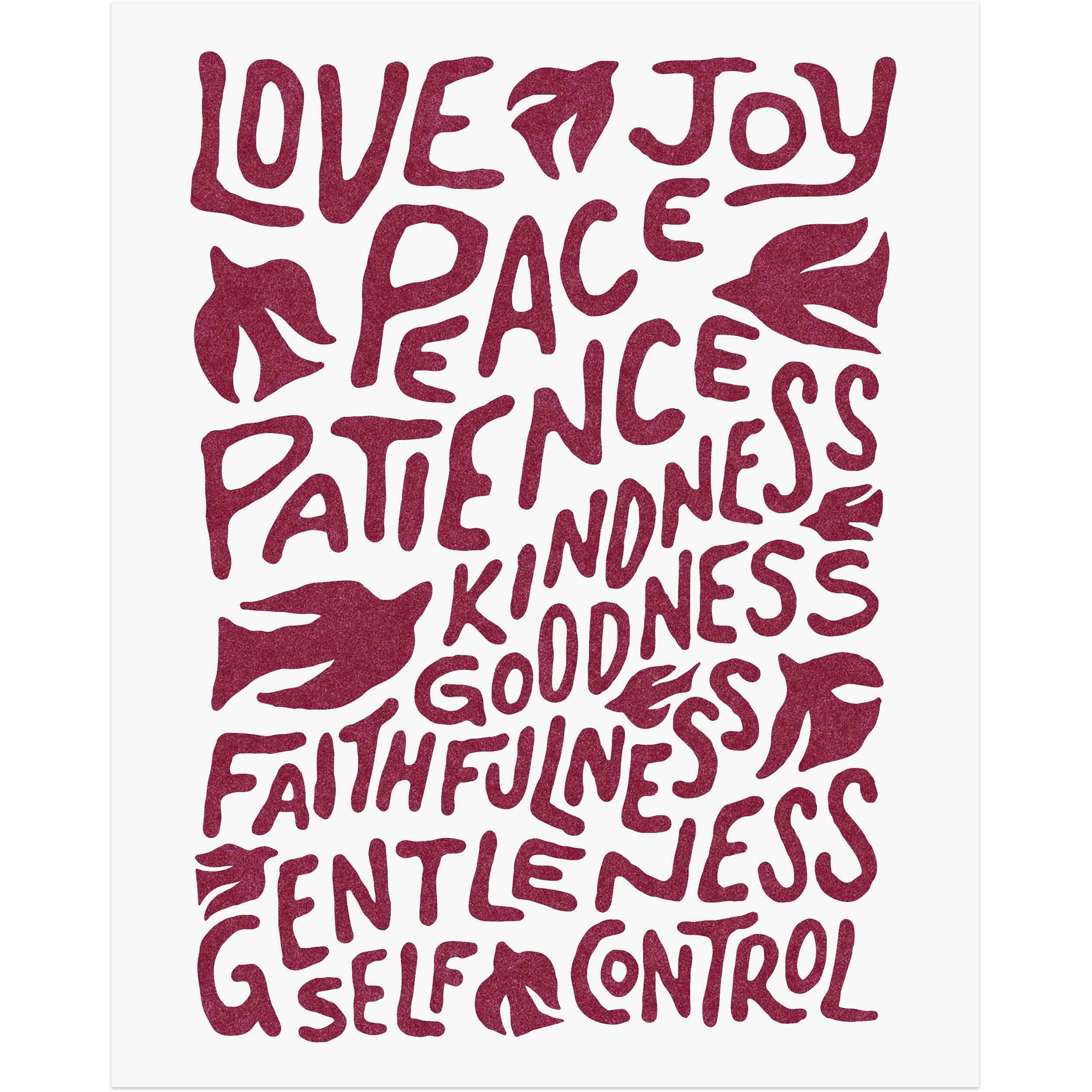 Fruit of the Spirit - Raspberry