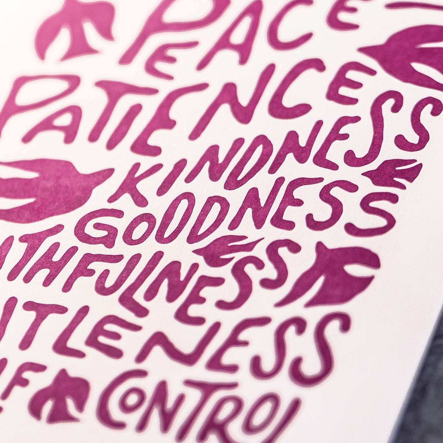 Fruit of the Spirit - Raspberry