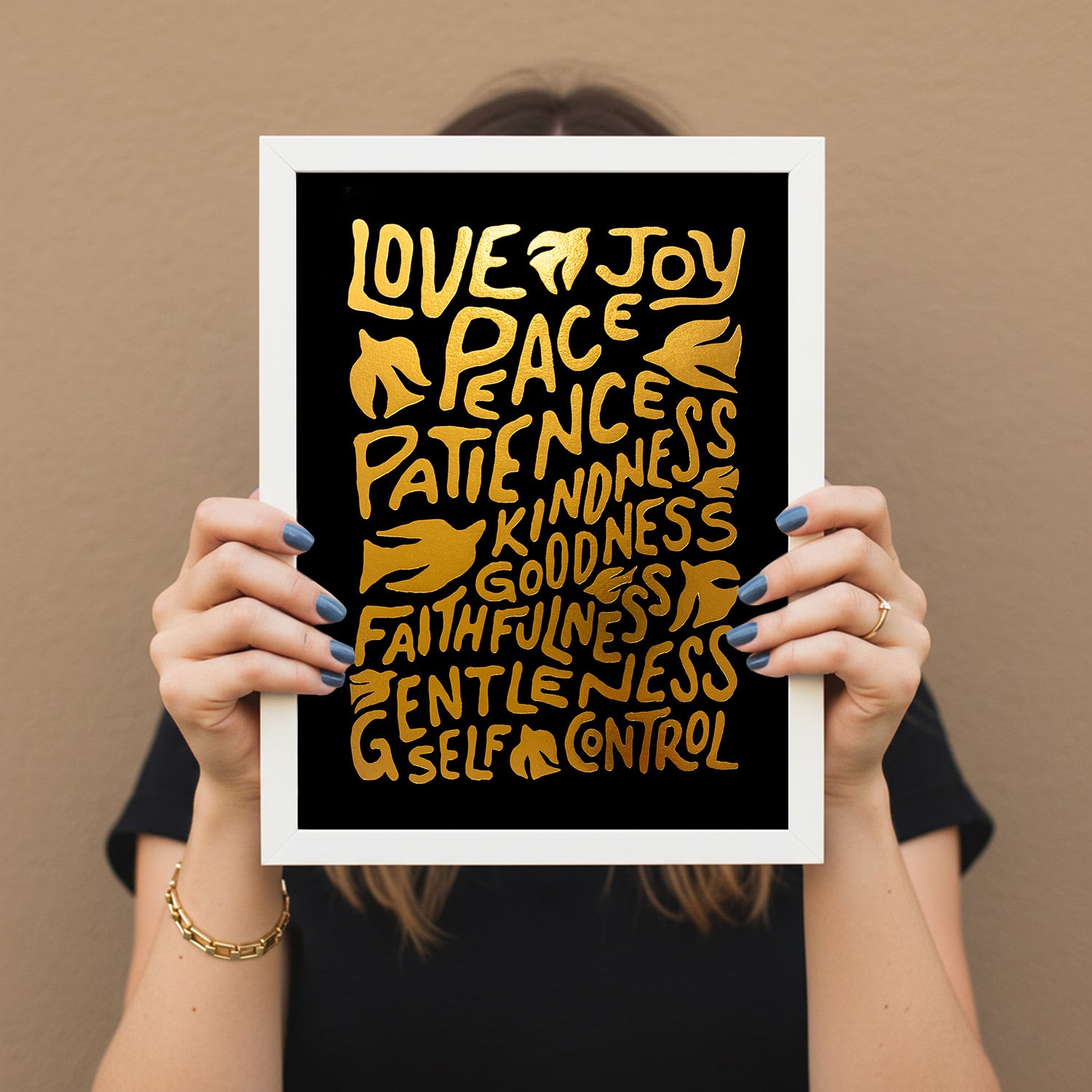 Fruit of the Spirit - Gold/Black