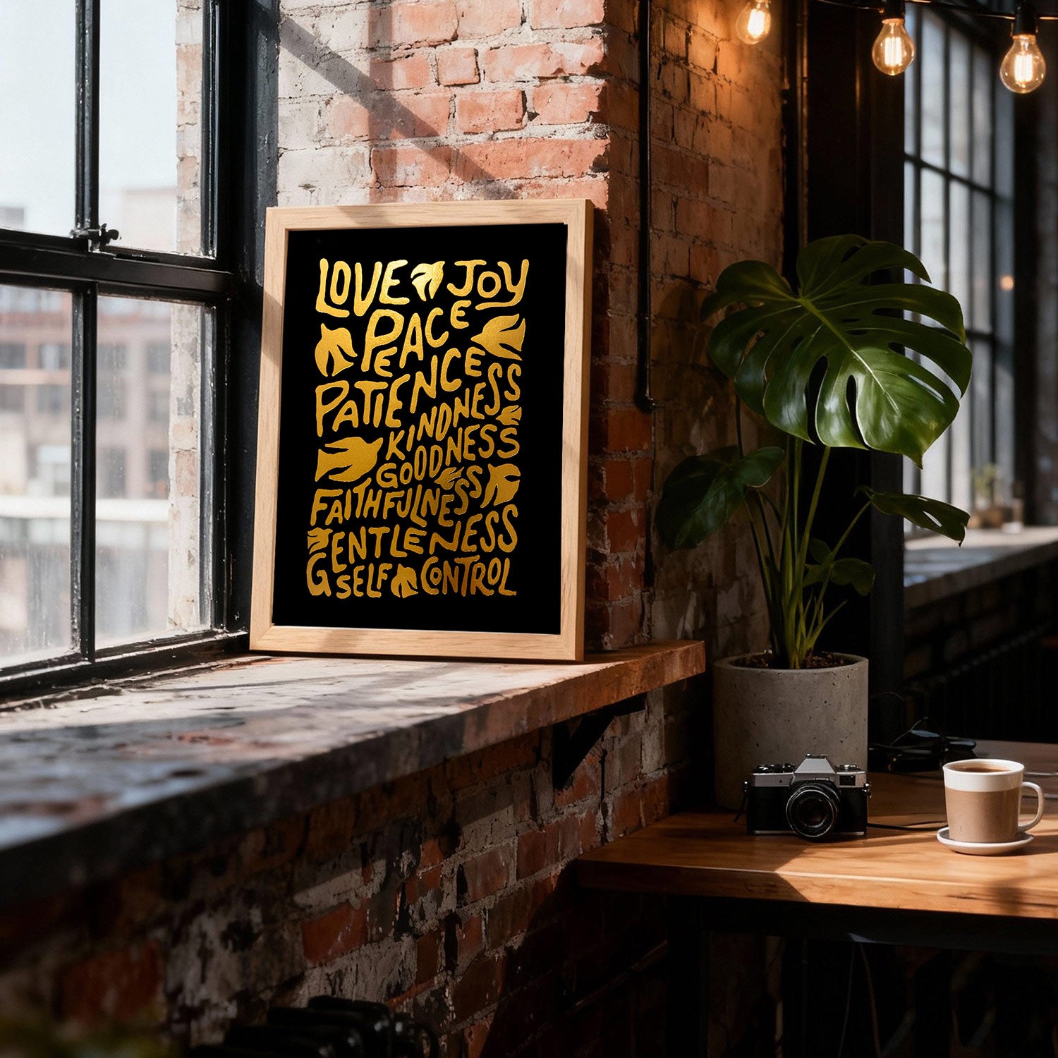 Fruit of the Spirit - Gold/Black