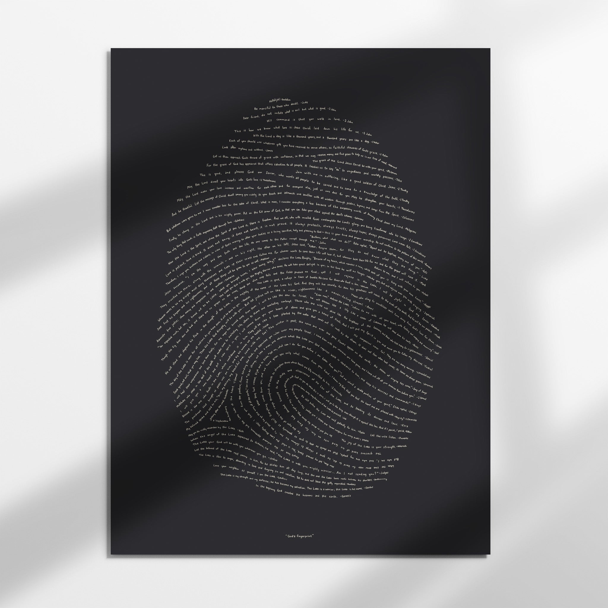 God's Fingerprint - KJV