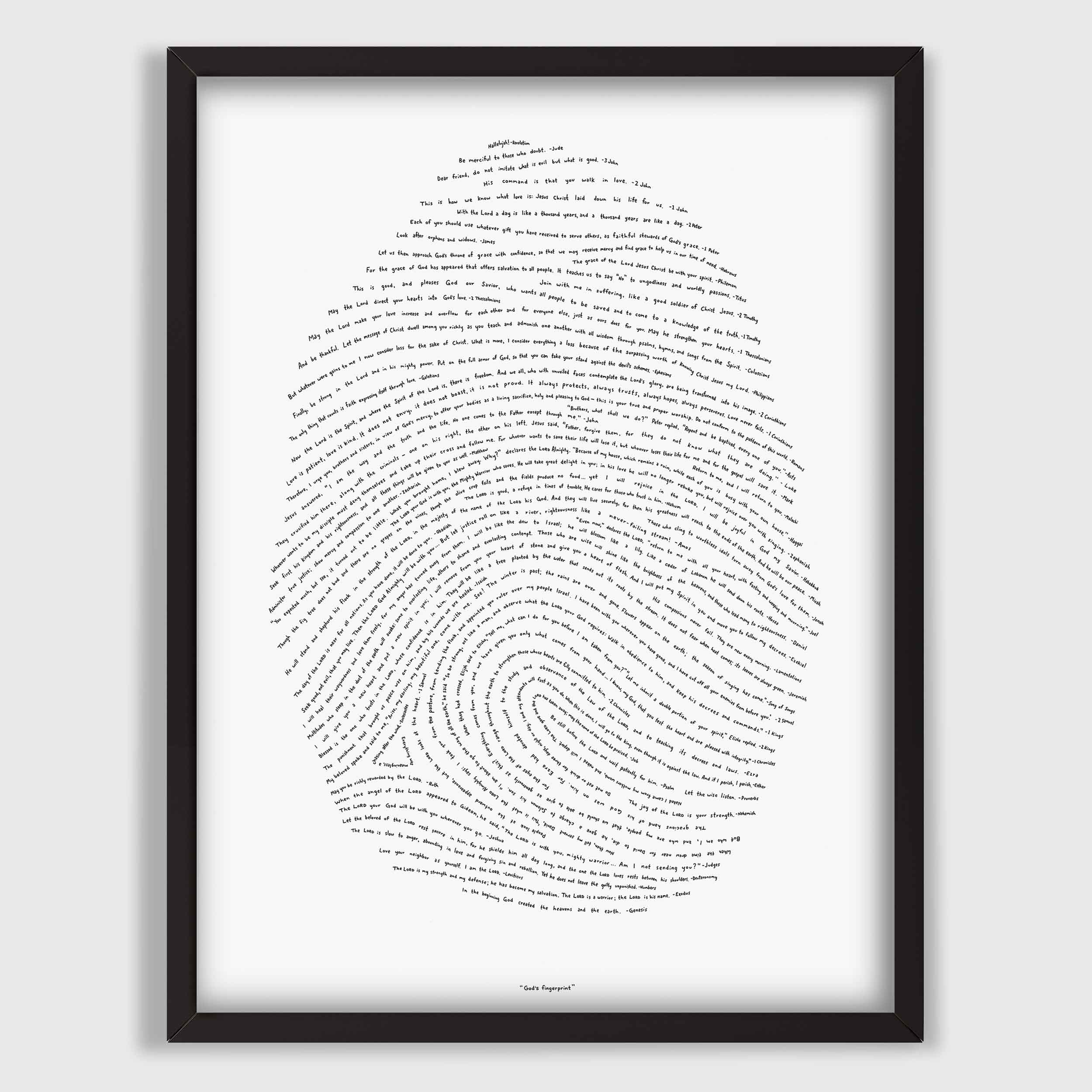 God's Fingerprint - Classic Edition (NIV)