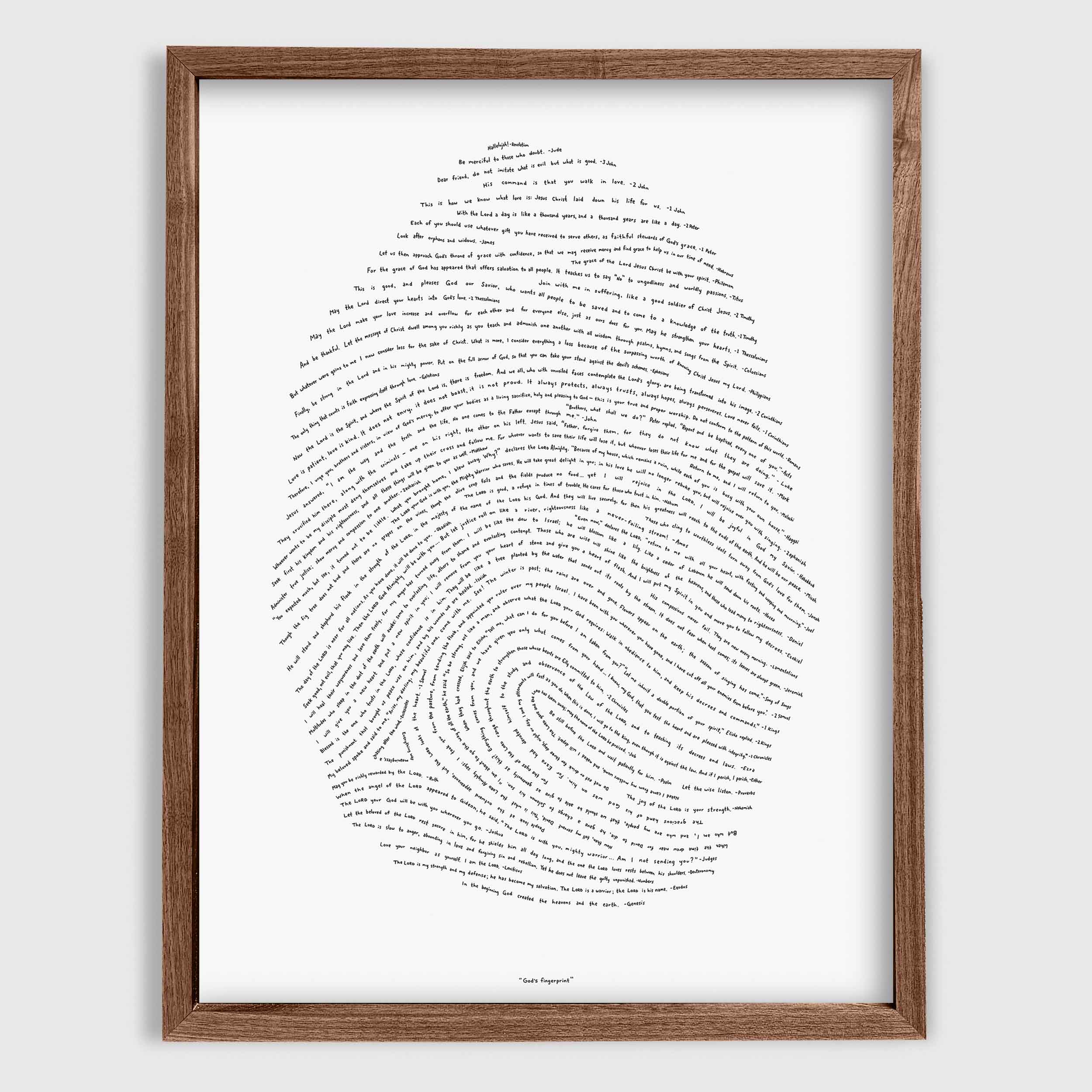 God's Fingerprint - Classic Edition (NIV)
