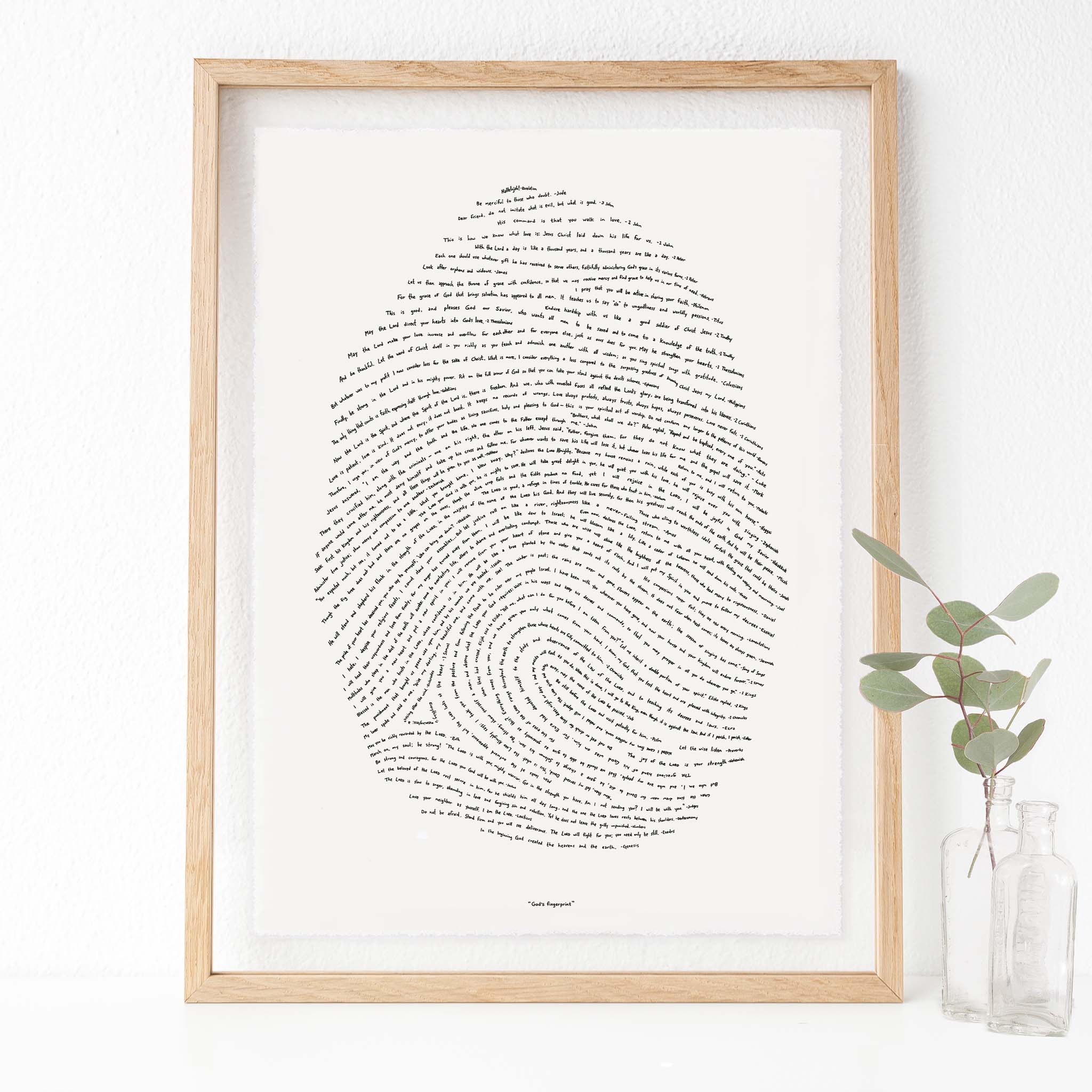 God's Fingerprint - Artisan Edition (KJV)