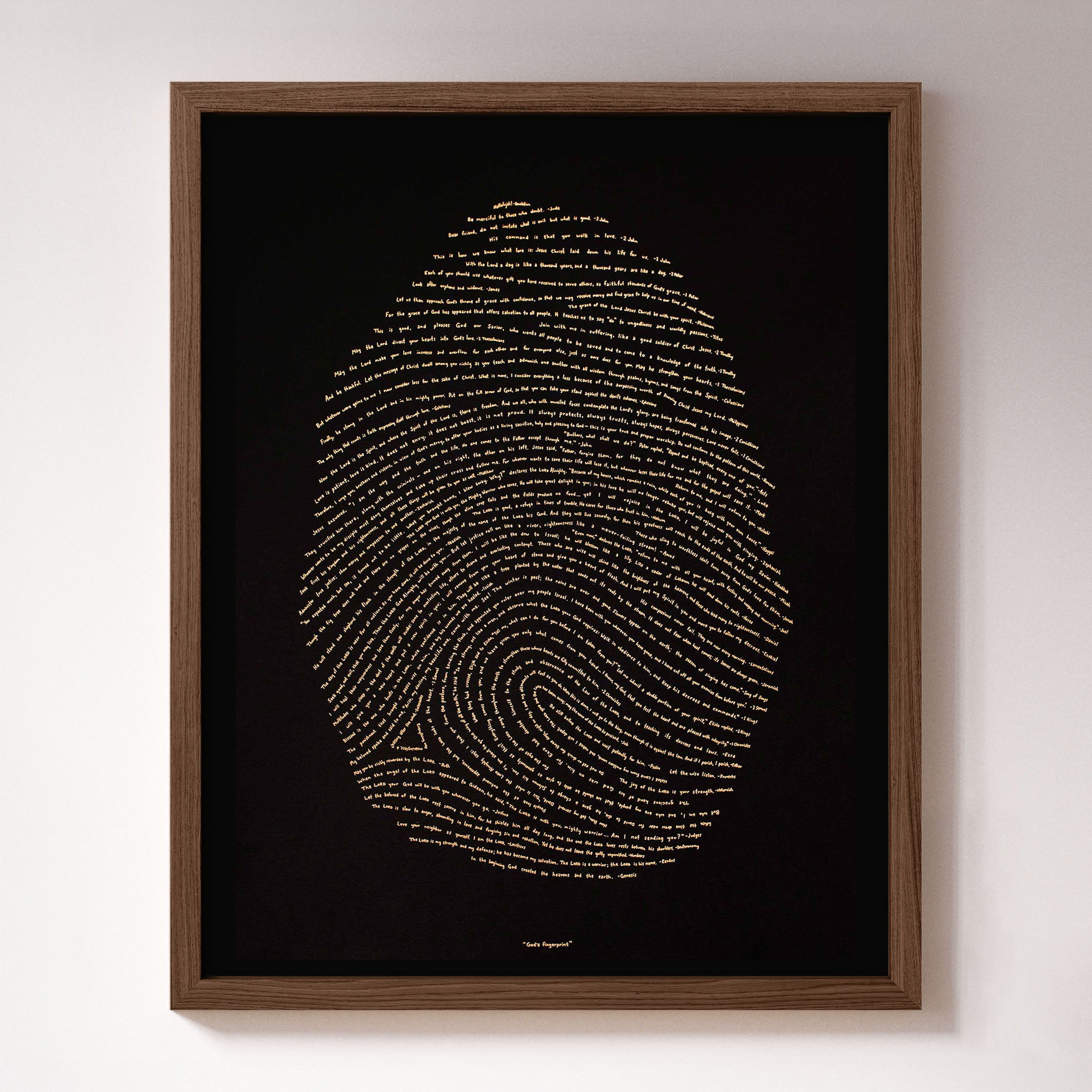 God's Fingerprint - KJV
