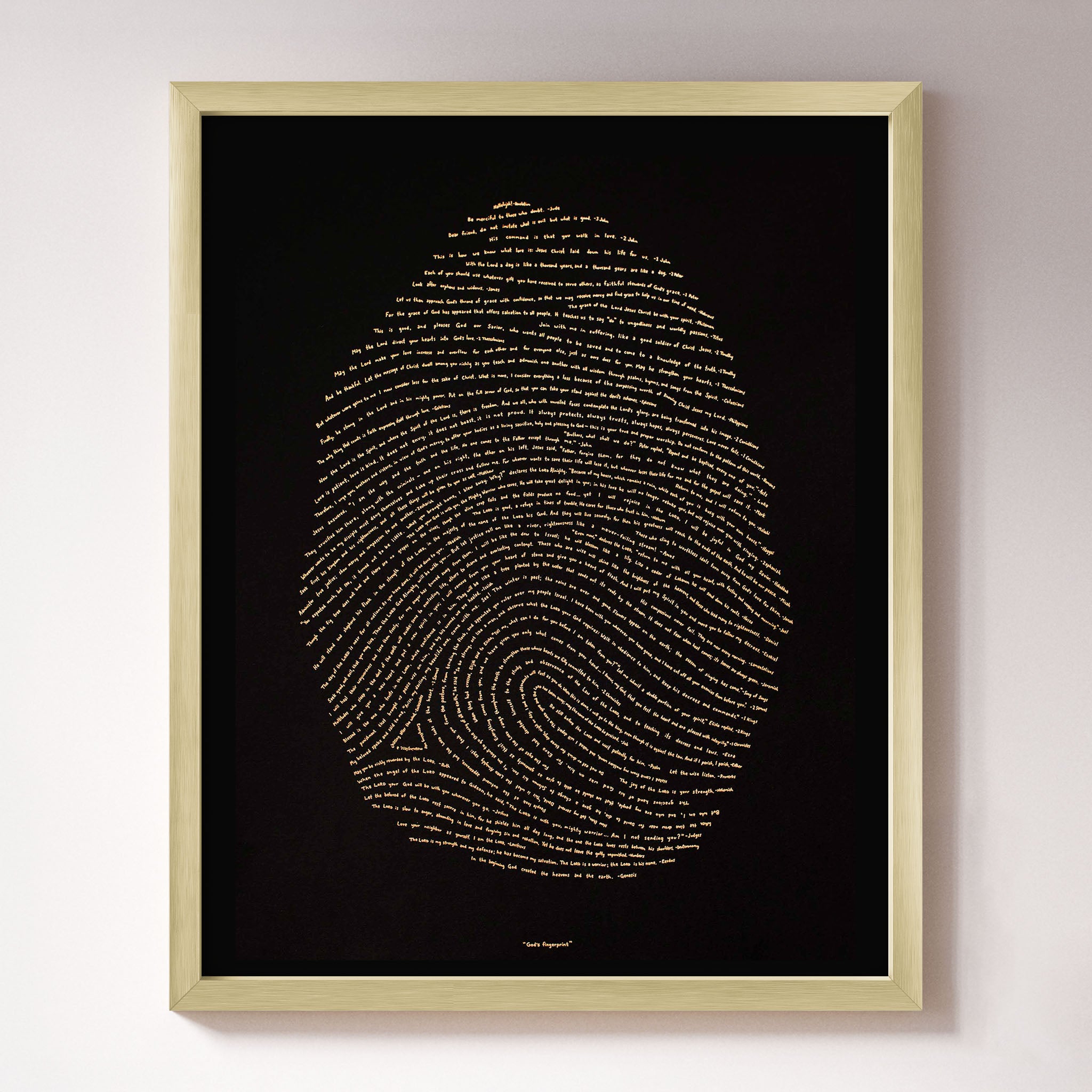 God's Fingerprint - KJV