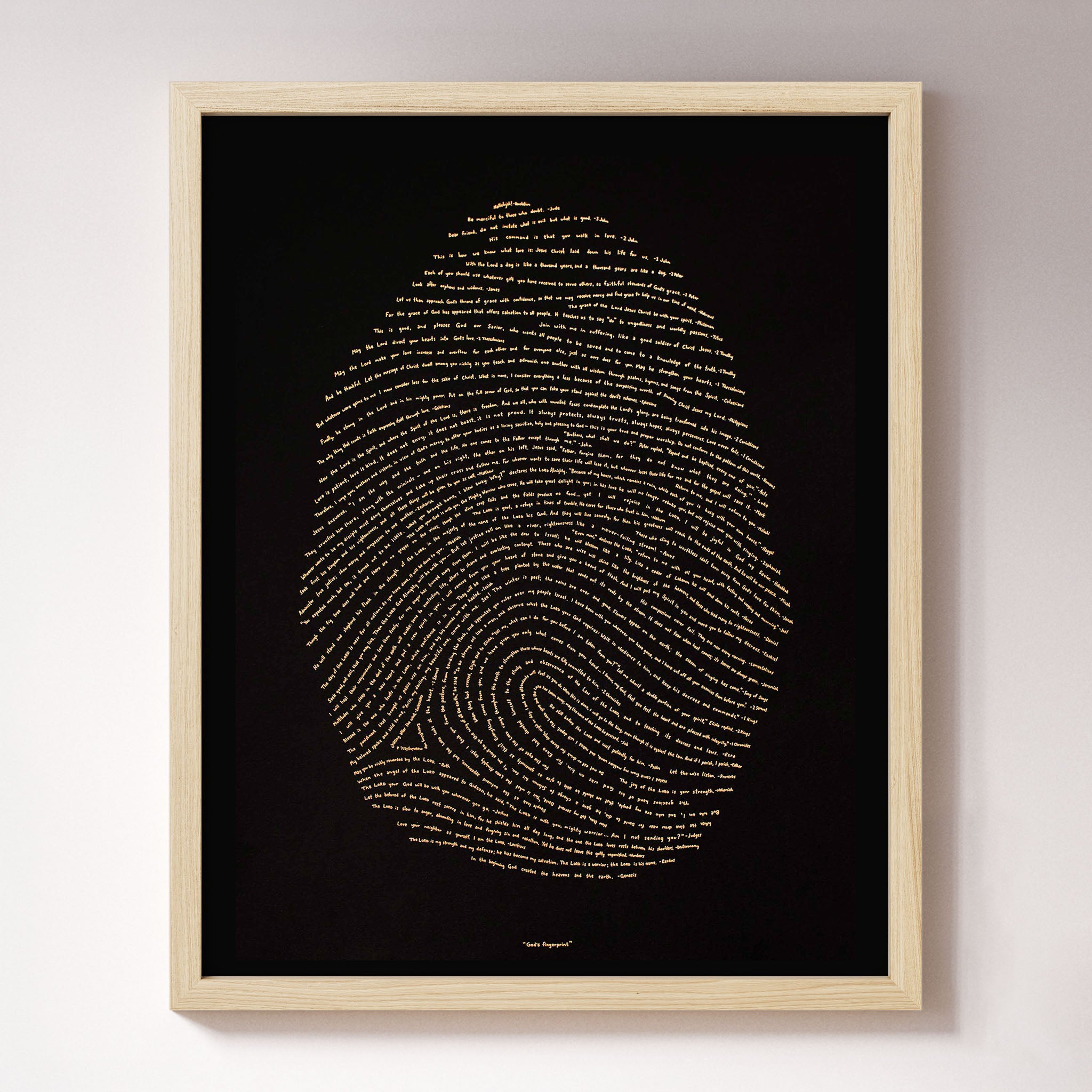 God's Fingerprint - KJV
