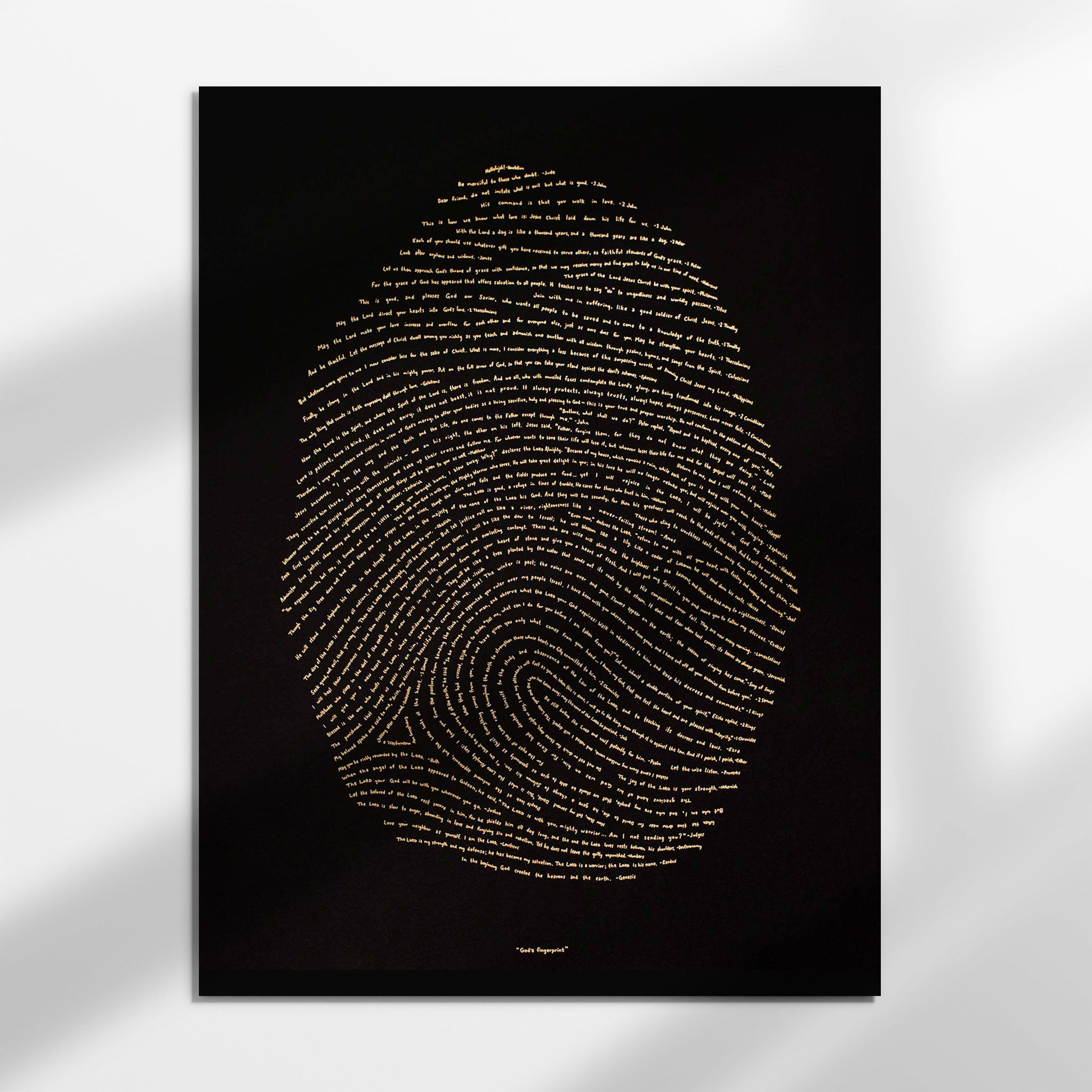 God's Fingerprint - KJV