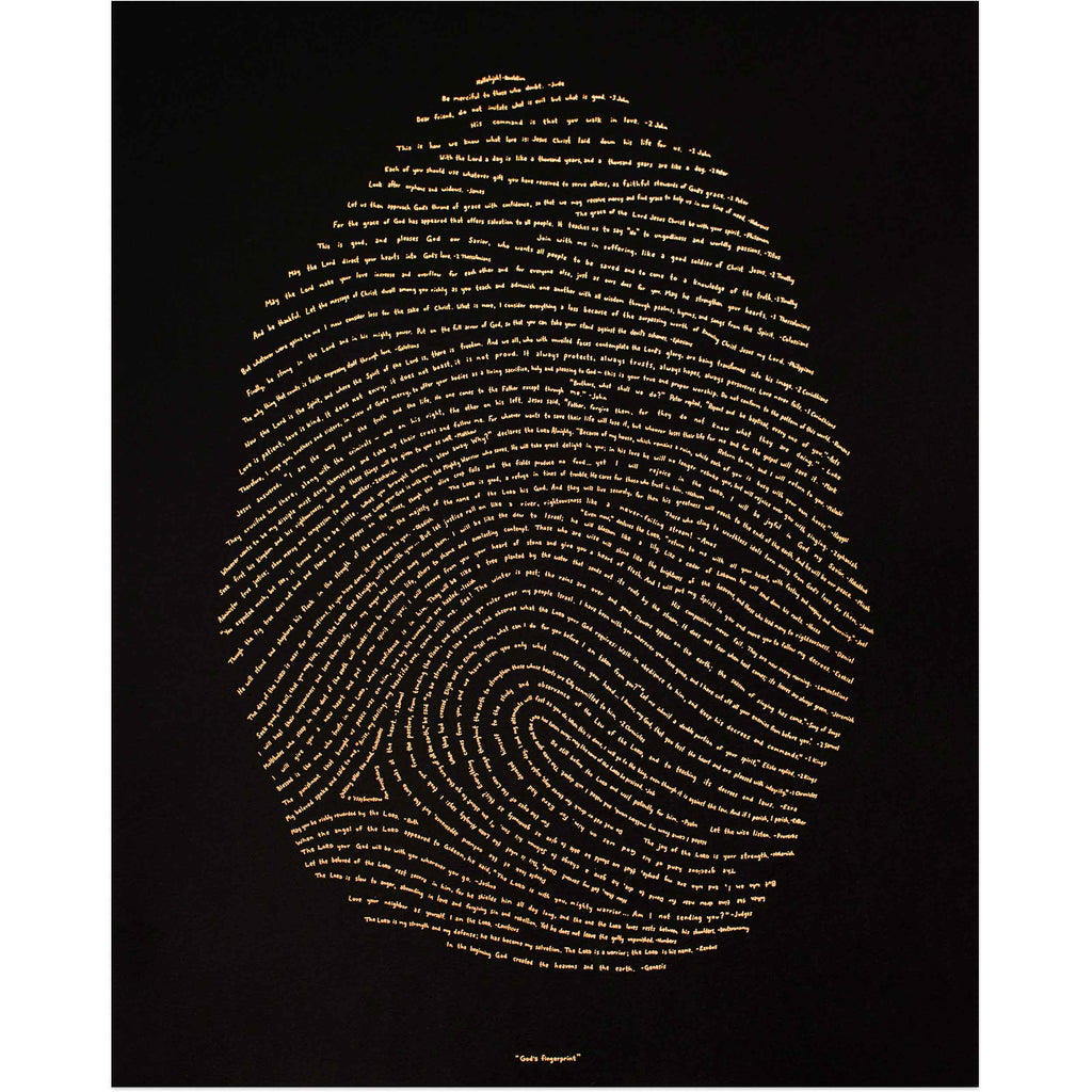 God's Fingerprint - Illuminated Edition (NIV)