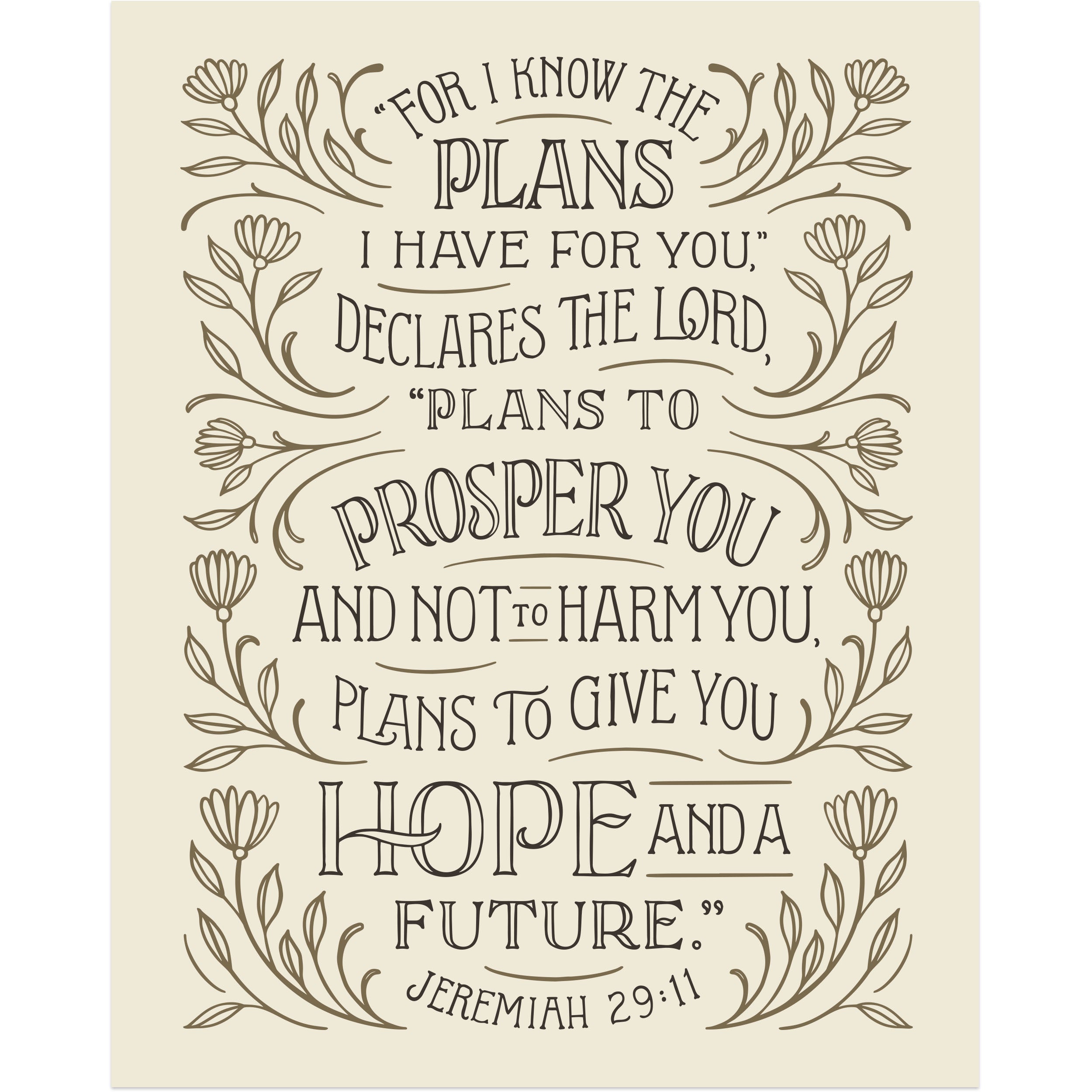 Hope and a Future