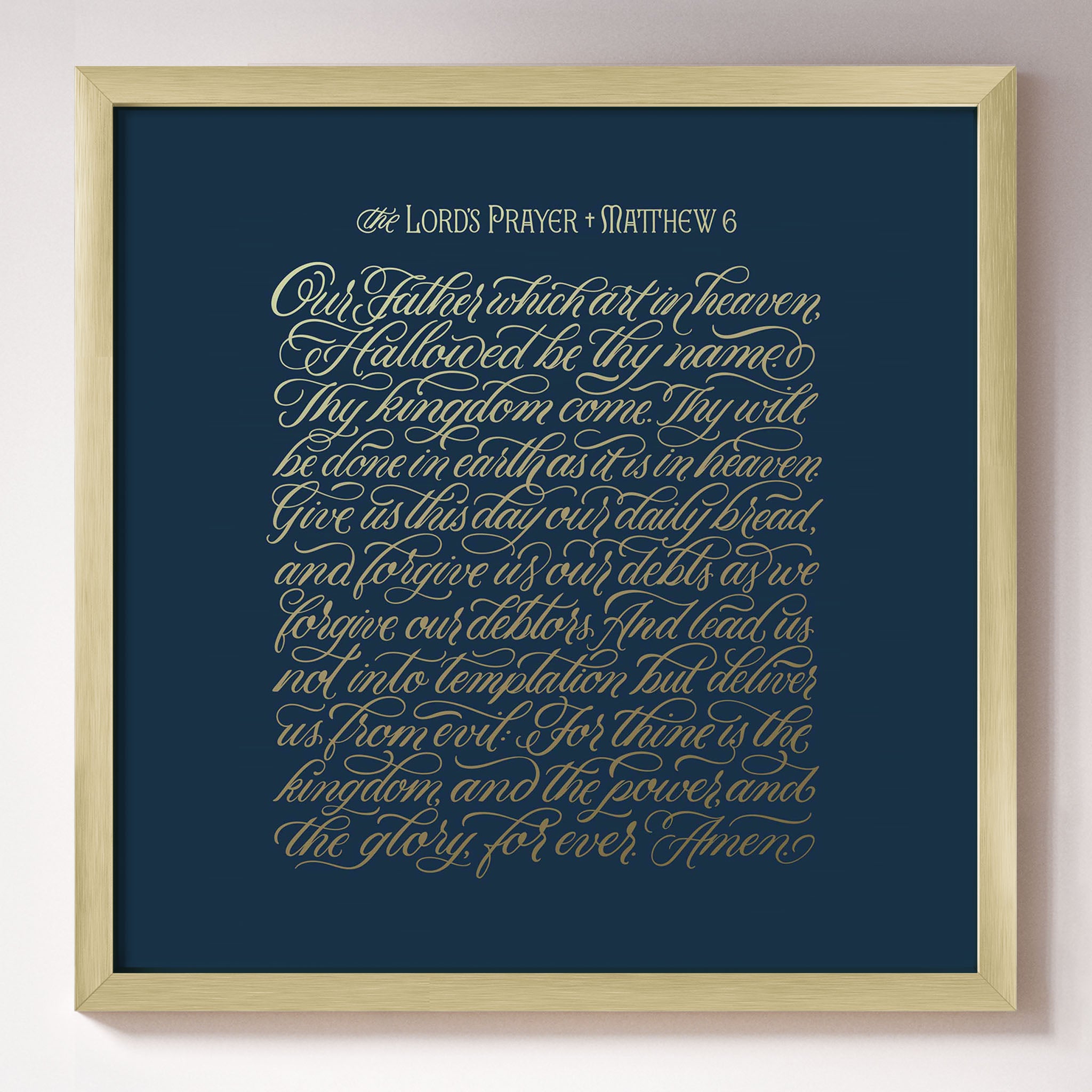 The Lord's Prayer