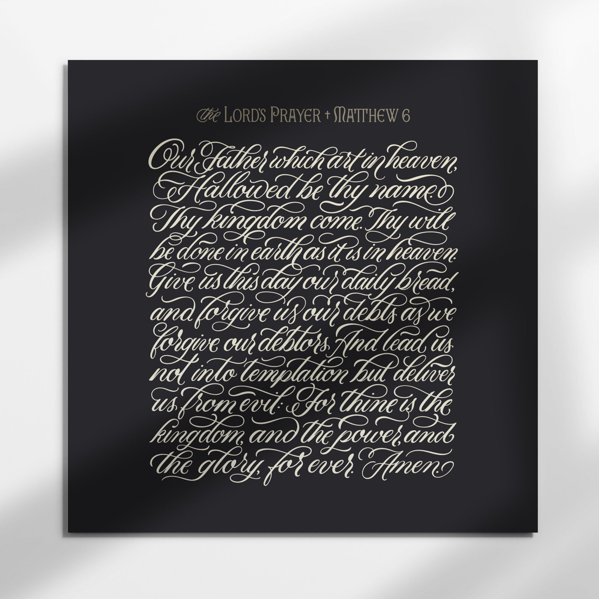 The Lord's Prayer