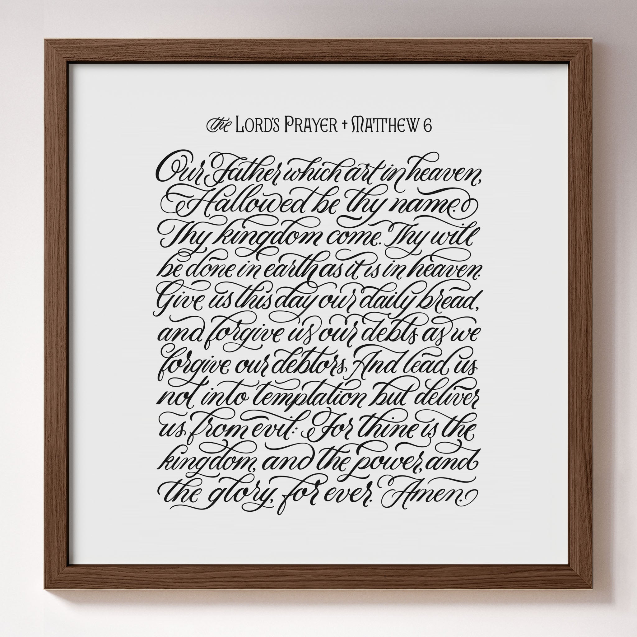 The Lord's Prayer