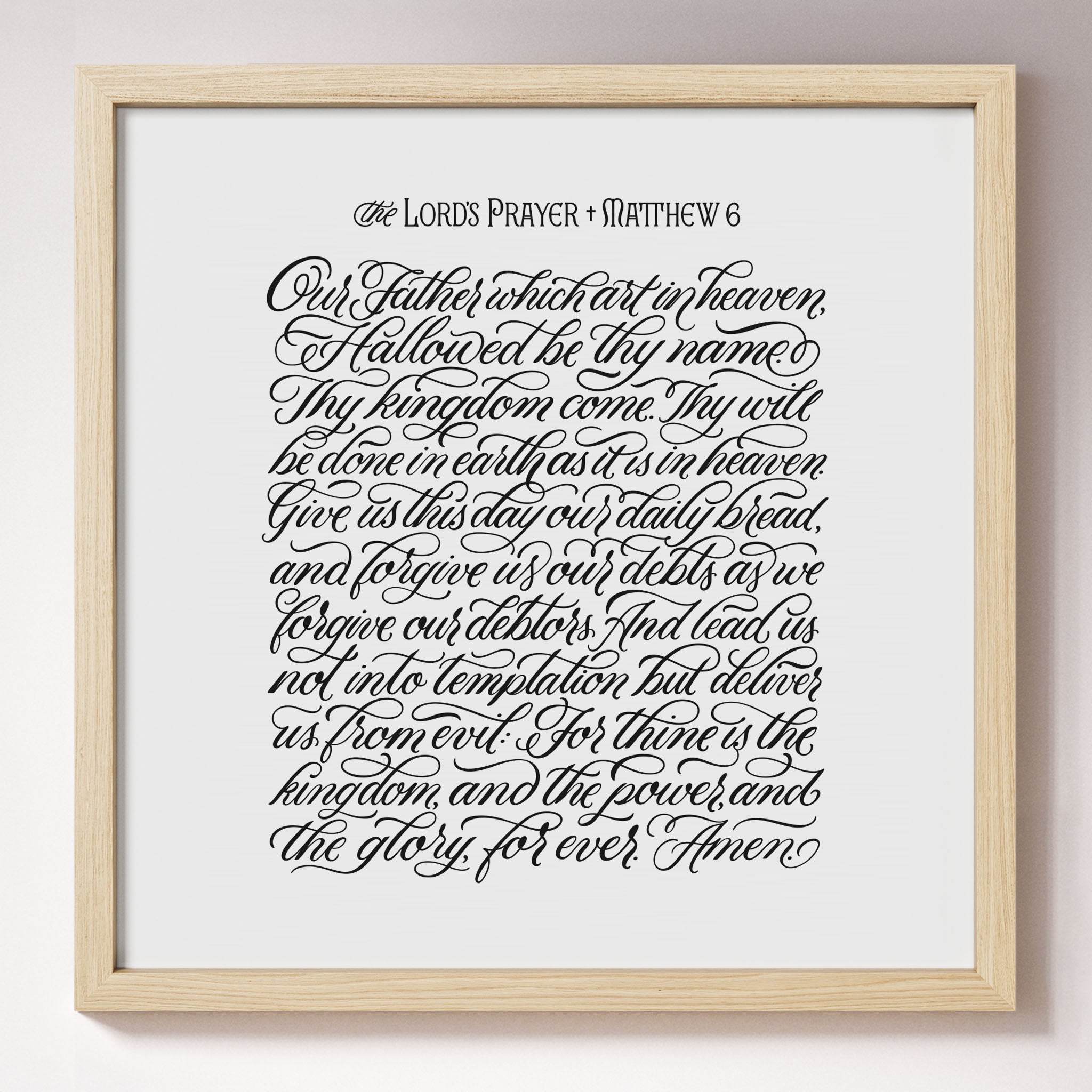 The Lord's Prayer