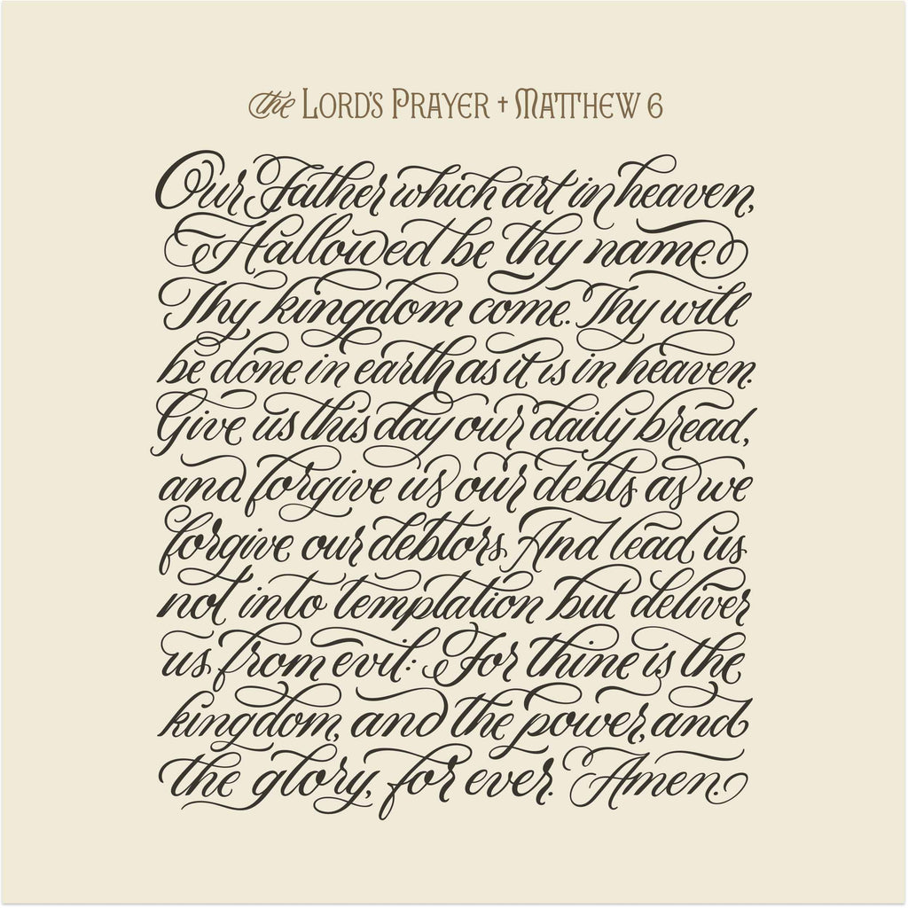 The Lord's Prayer