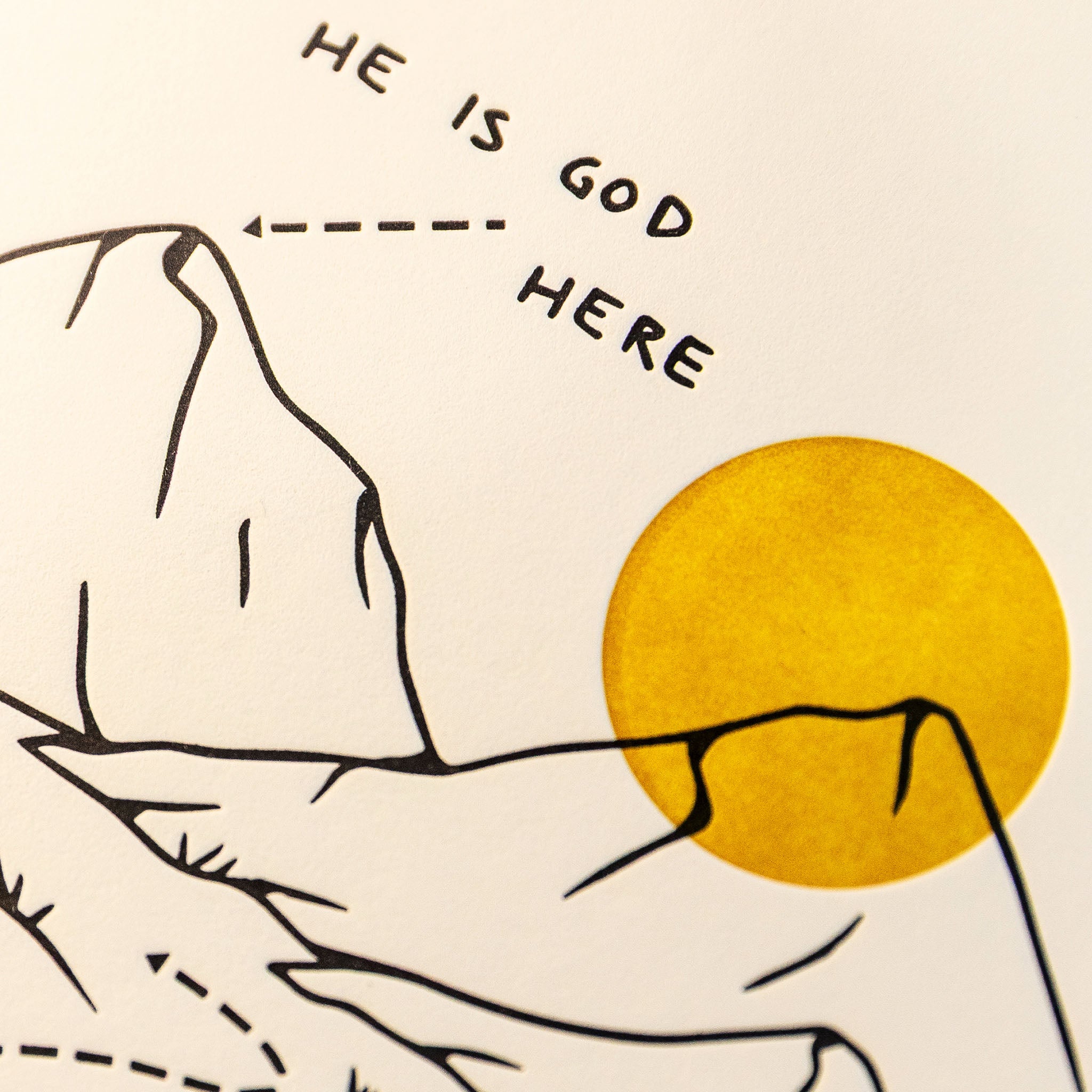 He Is God Here