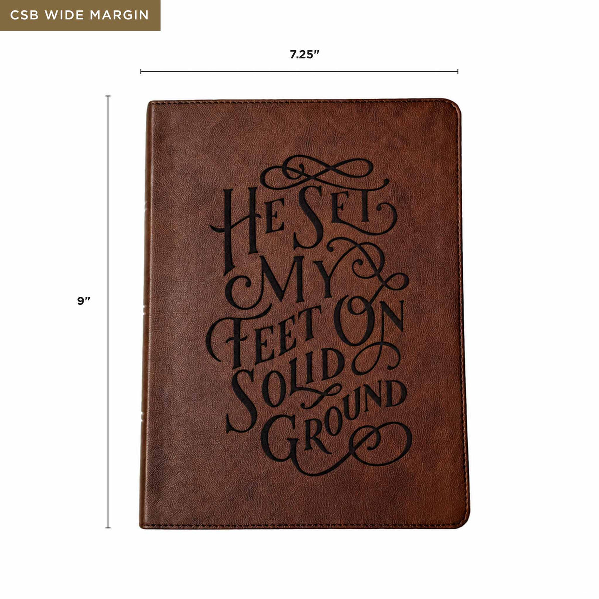 He Set My Feet on Solid Ground Bible