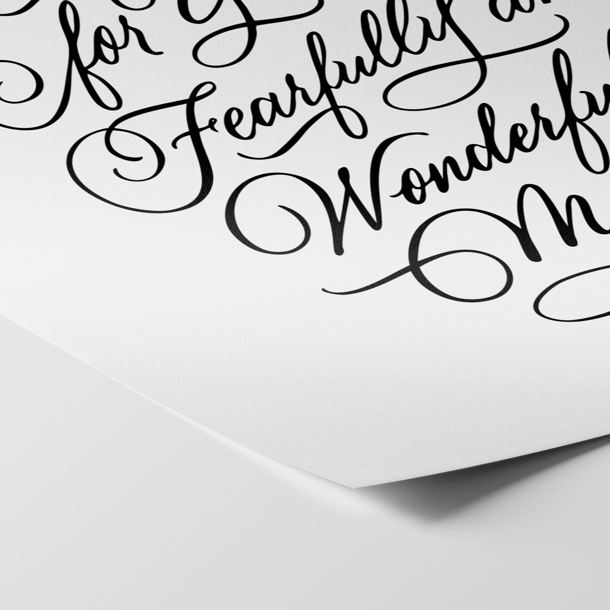 Fearfully & Wonderfully Made