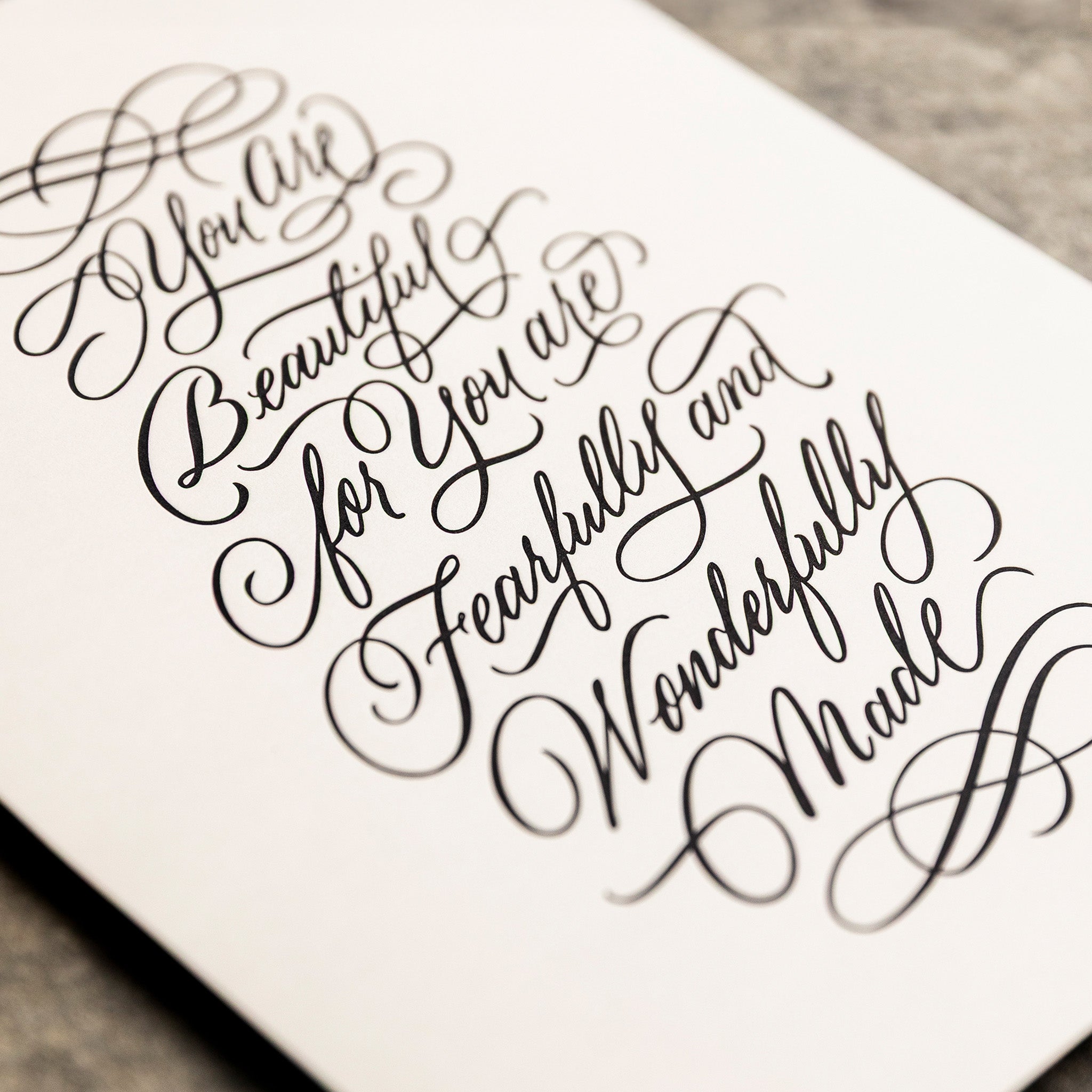 Fearfully & Wonderfully Made