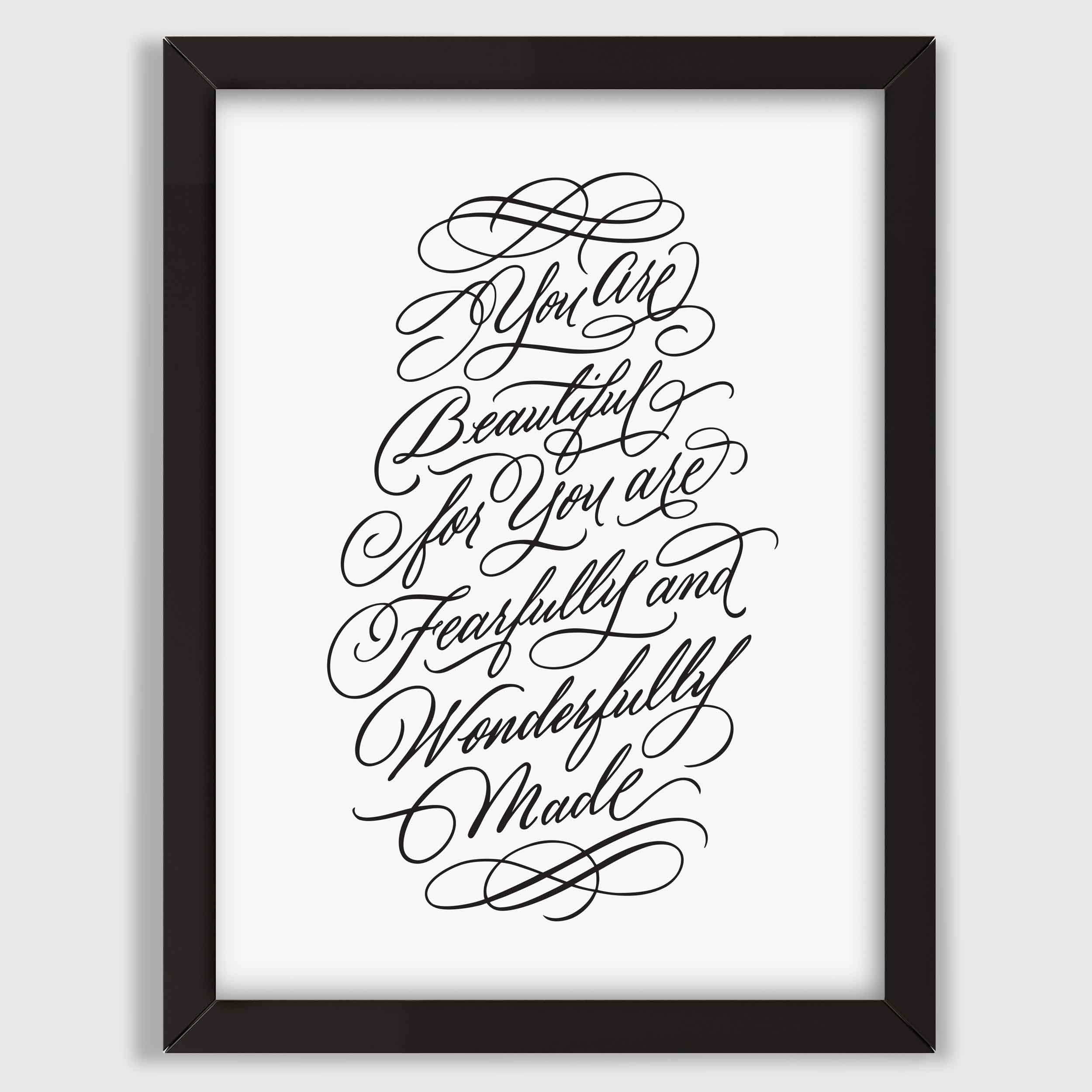 Fearfully & Wonderfully Made