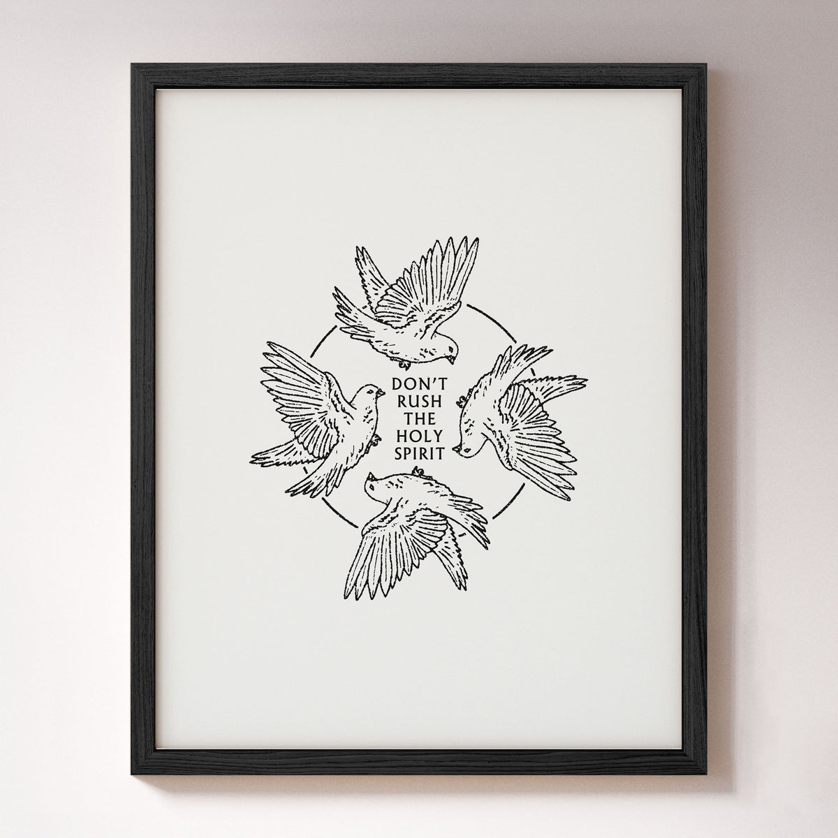 Don't Rush The Holy Spirit