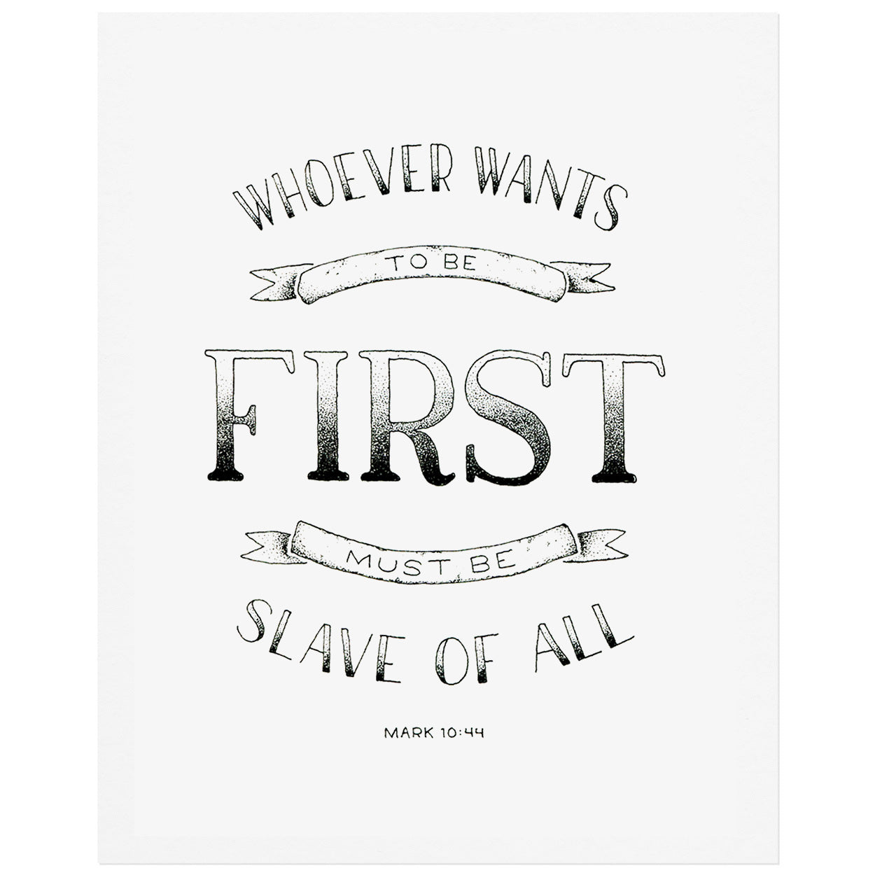 Slave of All - Mark 10:44