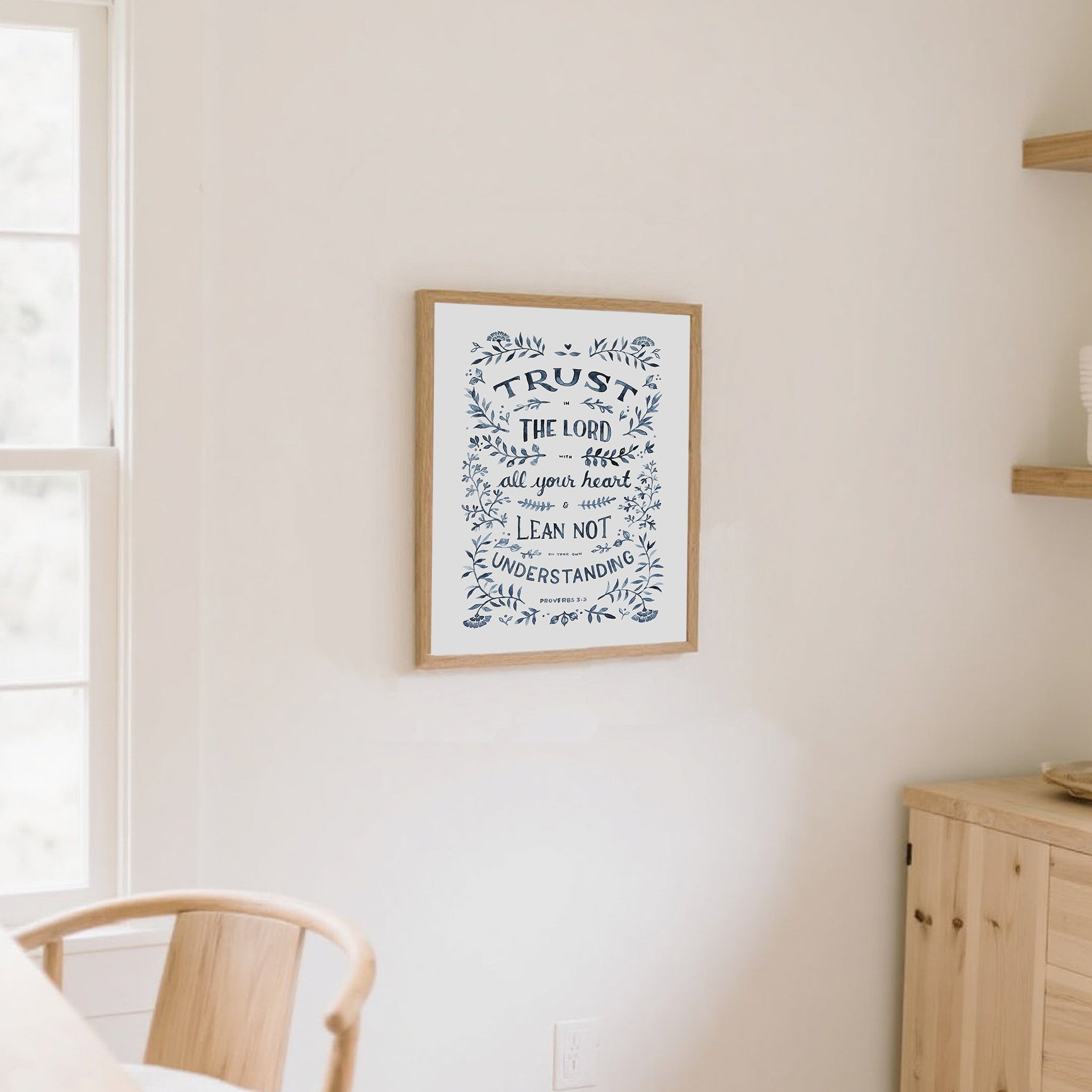 Trust in the LORD (Proverbs 3:5) - Giclée Edition
