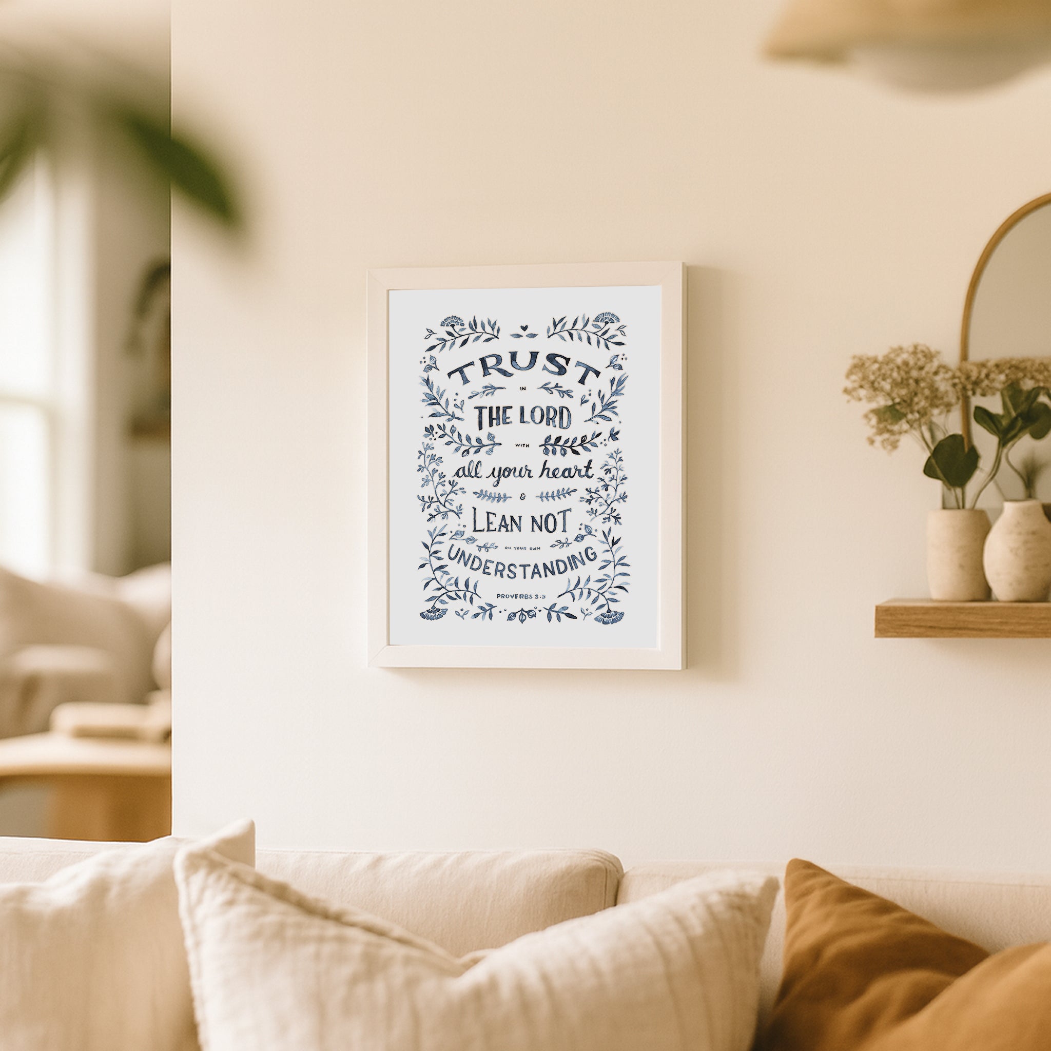 Trust in the LORD (Proverbs 3:5) - Giclée Edition