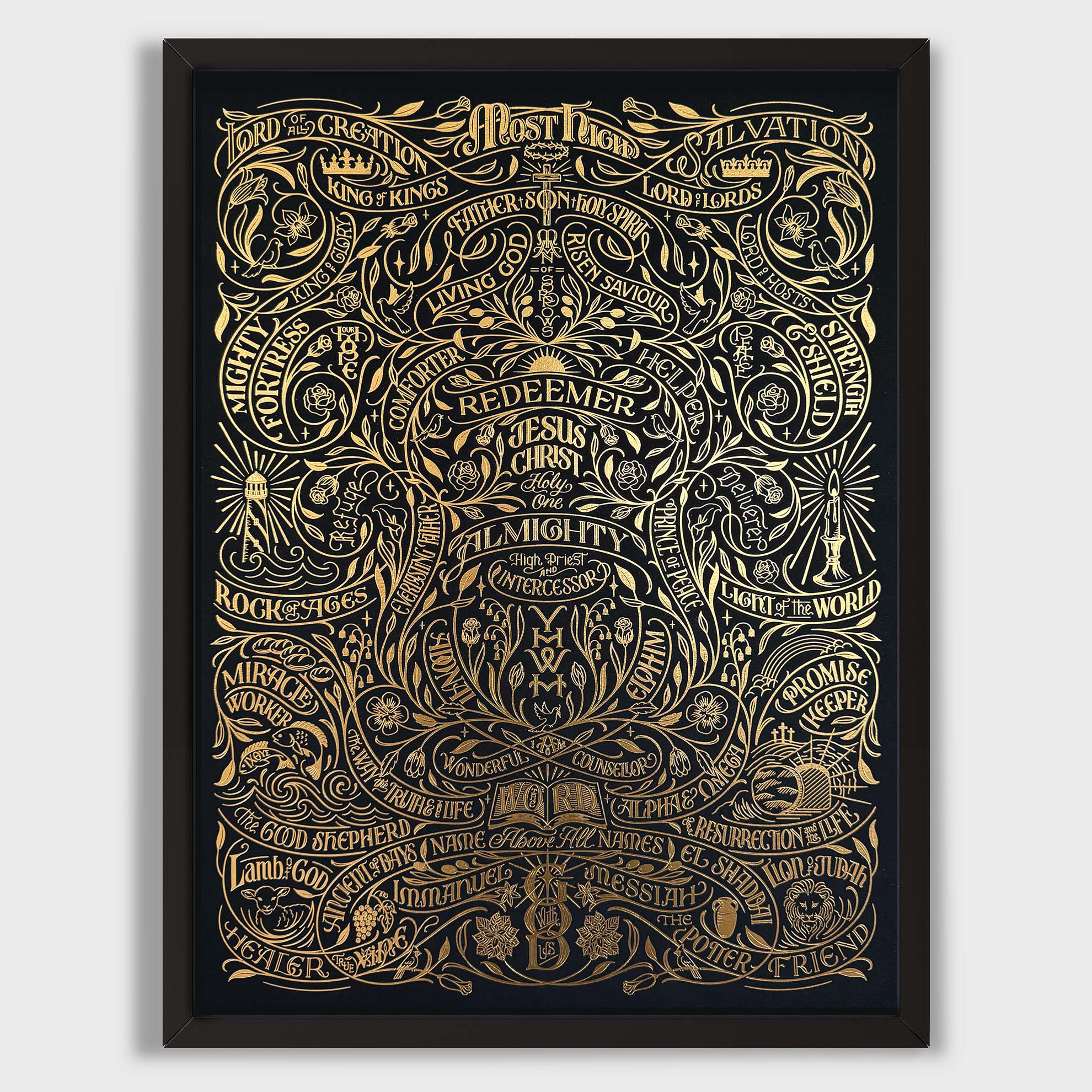 His Name Shall Be Called - Illuminated Edition (Gold/Black)