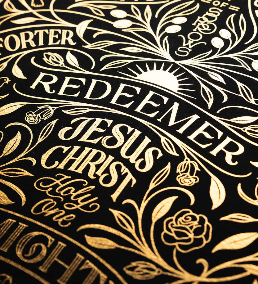 God's fingerprints - Artwork for those who love God's Word