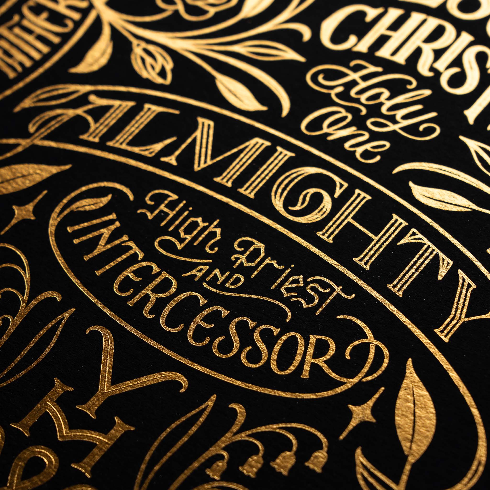 His Name Shall Be Called - Illuminated (Gold/Black)