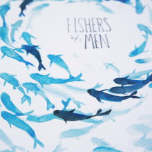 Fishers of Men - Matthew 4:19 Scripture Painting with Fish
