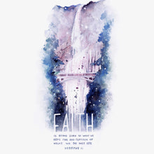 Scripture Art Print "Faith is being sure of what we hope for, and certain of what we do not see." - Hebrews 11:1 