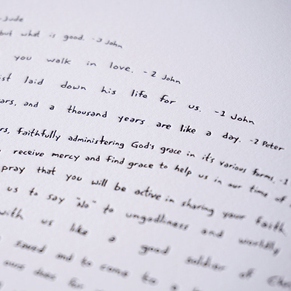 Shop Christian Art Prints - God's fingerprints